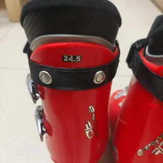 Botas de esquí rojas Salomón  Talla 24,5 cm