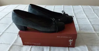 Bailarinas JONI Piel y Ante Talla 40