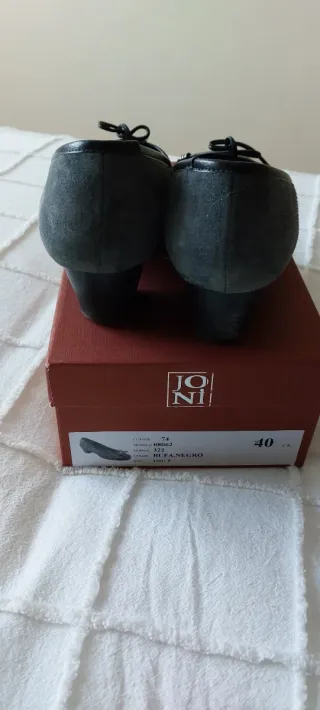 Bailarinas JONI Piel y Ante Talla 40