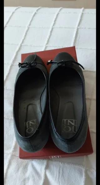 Bailarinas JONI Piel y Ante Talla 40