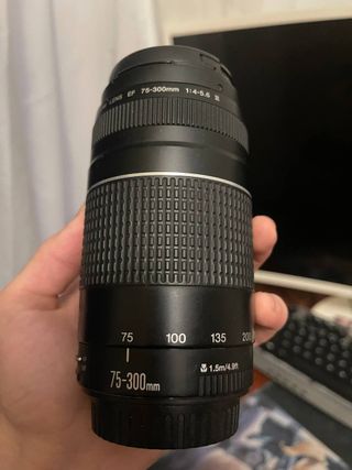 Canon EOS 200D + Ronin SC + Lente 75-300mm