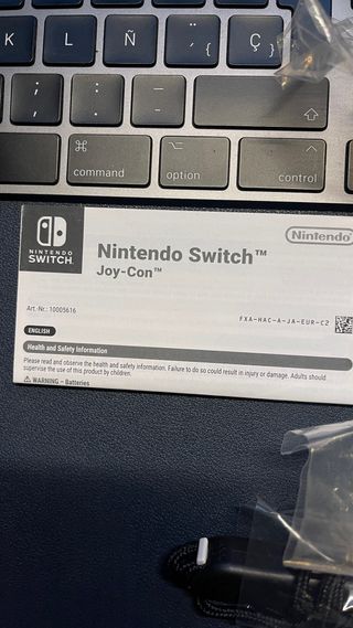 Joy-Con Nintendo Switch NEGROS