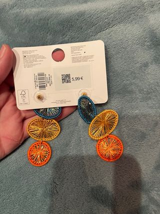 Pendientes Sfera coloridos