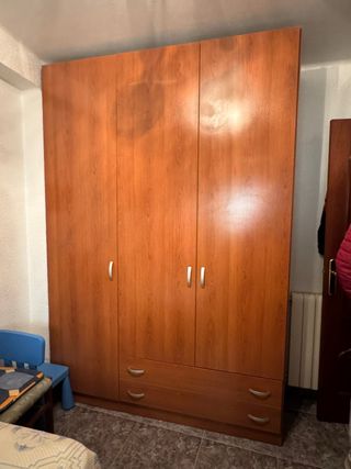 Armario 3 puertas madera