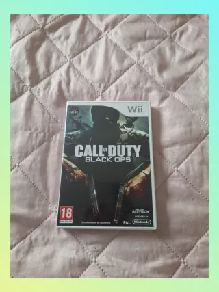 Juego Wii Call of Duty Black Ops