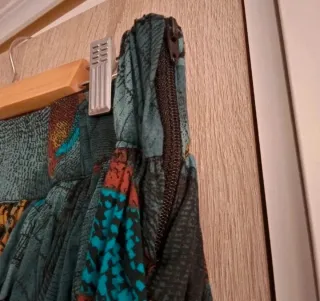 (M) Falda corta retro con volantes