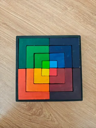 Juguete madera Montessori