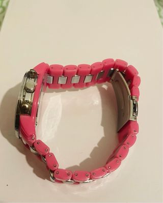 Reloj Giorgio Valentian Rosa y Plateado