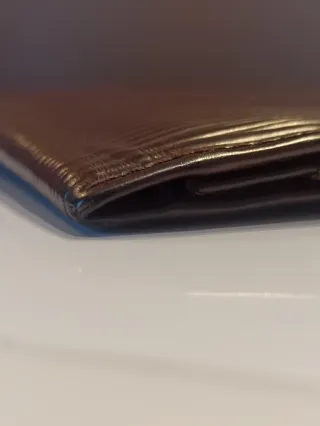 Cartera Louis Vuitton Epi Marrón Larga bifold