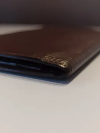 Cartera Louis Vuitton Epi Marrón Larga bifold