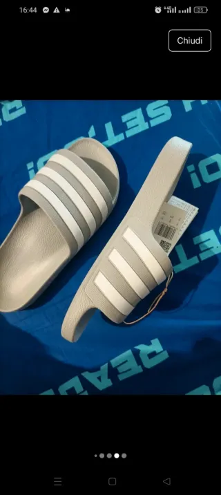 Ciabatte Adidas Adilette Aqua Taglia 42