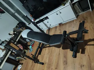 Banco de pesas multifunción, desmontable