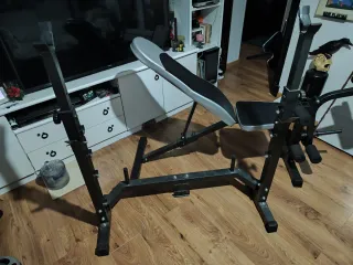 Banco de pesas multifunción, desmontable