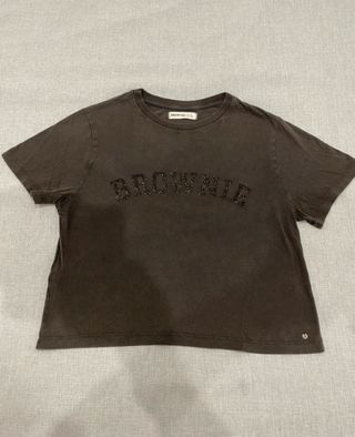 Camiseta Brownie con pedrería Talla XS