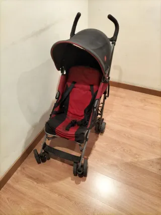 Carro de paseo McLaren Rojo y negro