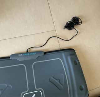 Step de ejercicio, alfombra