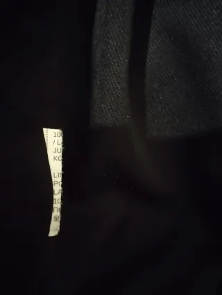 Chaqueta de 100% cuero Mango negra