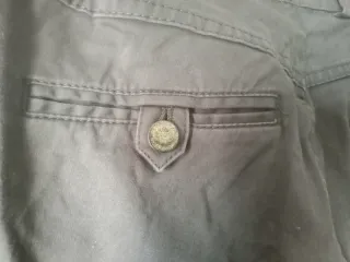 Pantalón Massimo Dutti recto talle bajo Talla S