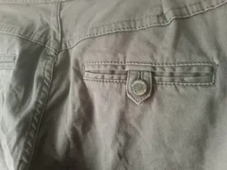 Pantalón Massimo Dutti recto talle bajo Talla S