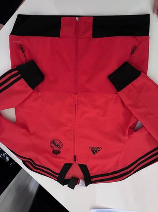 Chándal Adidas Real Madrid Negro y Rojo