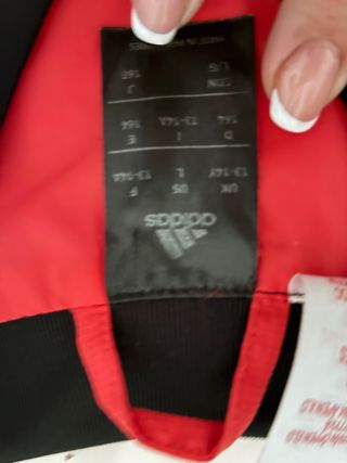 Chándal Adidas Real Madrid Negro y Rojo