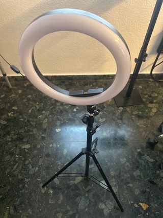 Aro de Luz LED con Trípode
