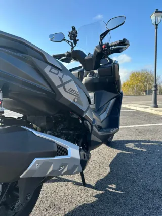 Kymco DTX 350cc, septiembre 2022