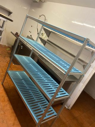 Estantería industrial 4 baldas