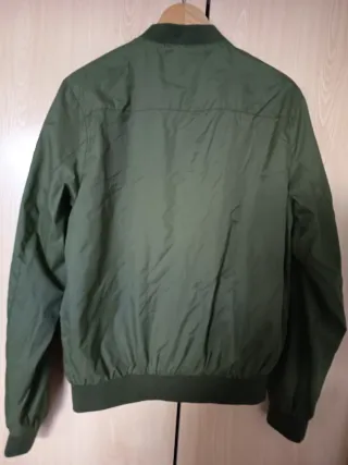 Chaqueta Bomber Verde Talla M