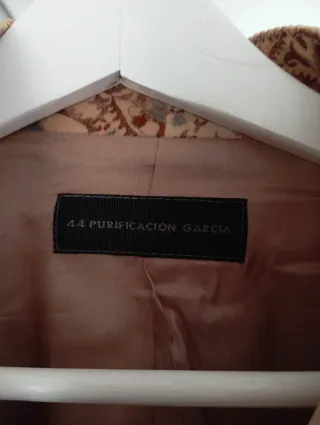 Chaqueta Purificación García Estampada
