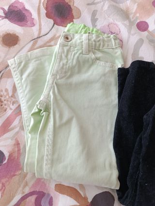 2 Pantalones Niña Talla 3-4 Años