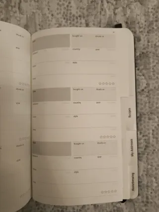 Moleskine Agenda Homebrewers