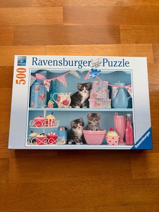 Puzzle Ravensburger 500 Piezas Gatitos