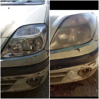 Pulido de coches y limpieza de faros