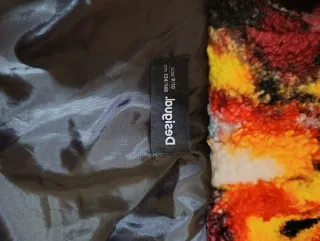 Abrigo Desigual niña multicolor talla 9-10