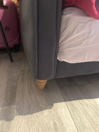 Sofá Cama Gris Tela