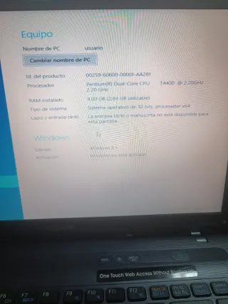 Portátil Sony VAIO Gris