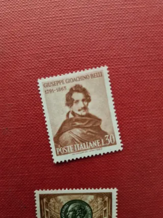 Serie francobolli Repubblica italiana