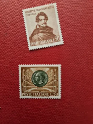 Serie francobolli Repubblica italiana