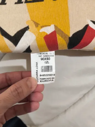 Conjunto de 2 cojines decorativos Londres