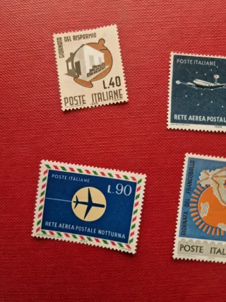 Serie francobolli Repubblica italiana