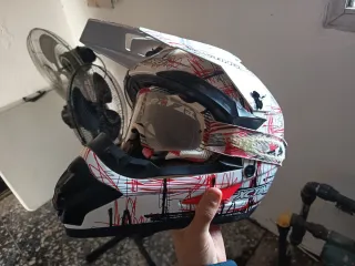 Casco Moto Enduro/Cross + Trípode