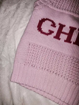 Chaleco rosa talla XS