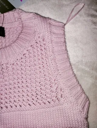 Chaleco rosa talla XS
