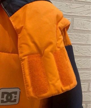 Abrigo DC Shoes Naranja y Azul