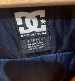 Abrigo DC Shoes Naranja y Azul