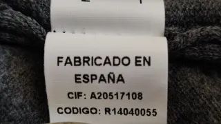 Chaleco hombre XXL gris y rosa