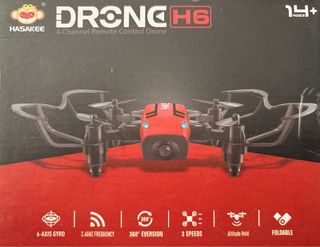 Mini dron HASAKEE rojo