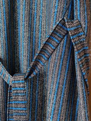 Vestido ZARA metalizado midi Talla M