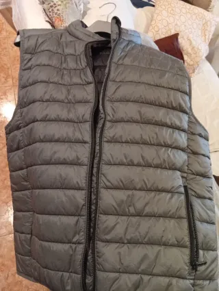 Chaleco hombre gris Talla L